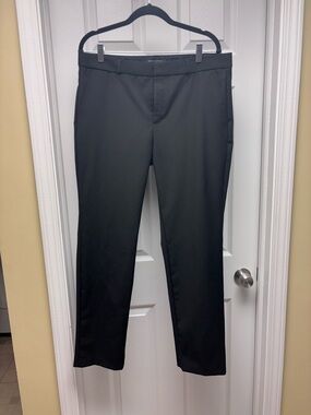 Banana Republic Ryan Dress Pants Black Career Work Pants Size 12